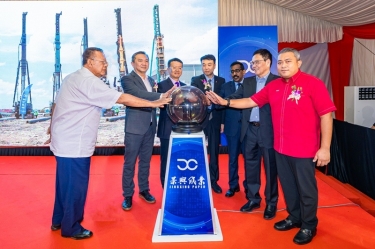 擎梦奋进 续写华章 | xj星际1277纸业马来西亚项目二期桩基仪式隆重举行